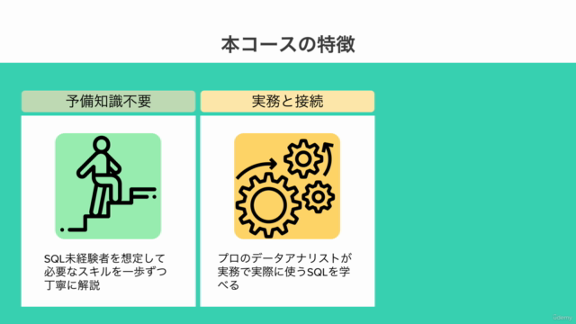 SQL:ゼロからはじめるデータ分析のための実践的SQL入門〜現場で使えるSQLを最短経路で習得〜 – Screenshot 1