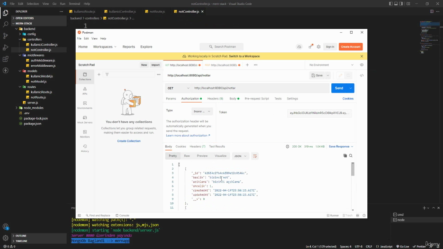 MERN Stack ile Uygulama Geliştirme Kursu – Screenshot 3