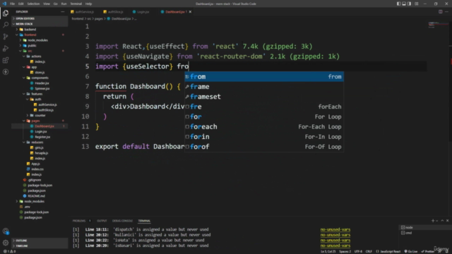 MERN Stack ile Uygulama Geliştirme Kursu – Screenshot 4