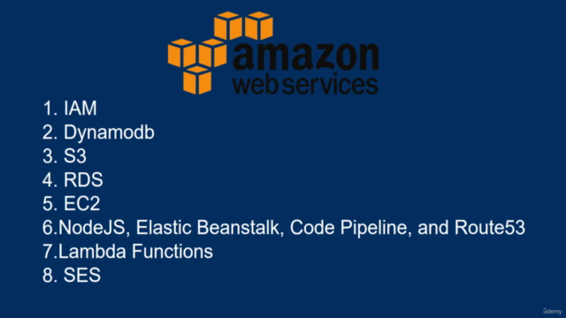 Amazon Web Services (AWS) with JavaScript & NodeJS – Screenshot 1