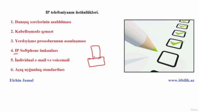VoIP/IP Telefoniya/3CX – video kursu – Screenshot 4