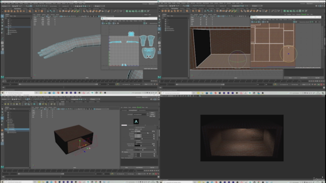 Autodesk Maya ile 3D Modelleme, Yüz ve Vücut Animasyonu – Screenshot 2