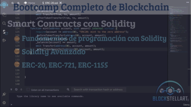 Bootcamp Completo de Blockchain/Web3 de cero a experto – Screenshot 3