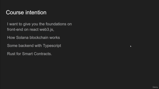 Solana Blockchain Developer Foundation - Rust and Typescript – Screenshot 1