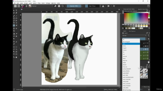 Krita for Beginners – Screenshot 3