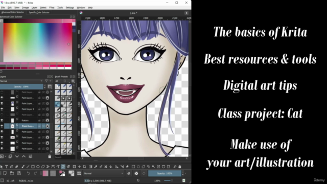 Krita for Beginners – Screenshot 4
