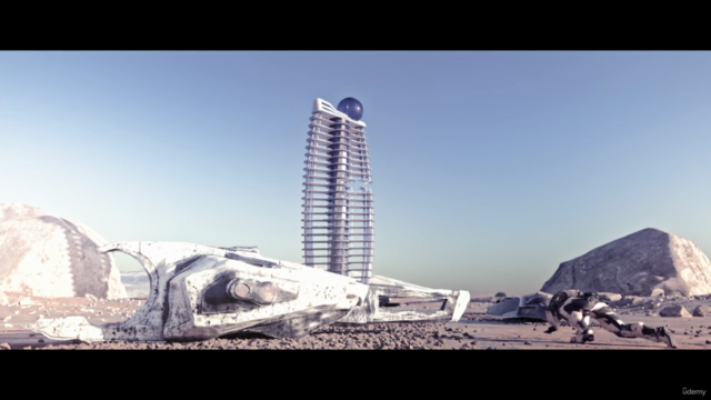 Corso completo di simulazioni ed effetti visivi in Blender – Screenshot 3