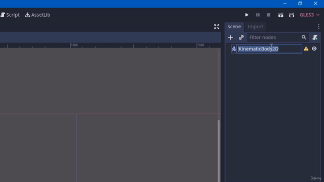 Como criar games de plataforma 2D com a Godot Engine – Screenshot 1