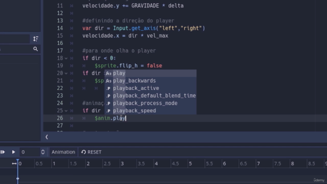 Como criar games de plataforma 2D com a Godot Engine – Screenshot 3