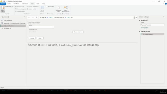 Power BI: Power Query Limpiar y extraer Datos con Lenguaje M – Screenshot 1