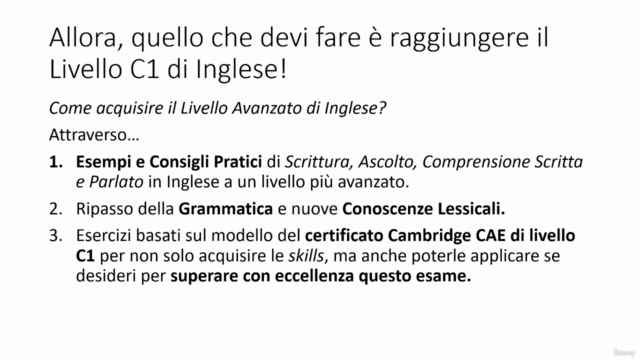 Ottieni il CERTIFICATO LIVELLO C1 di Inglese con facilità! – Screenshot 3