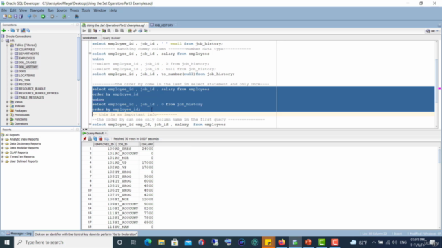Oracle Database - Introduction to SQL from A-Z (عربي) – Screenshot 3