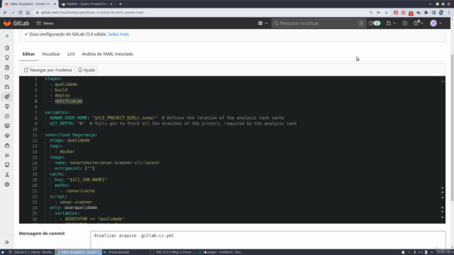 GitLab CI - Para Pipelines CI/CD & DevOps – Screenshot 1