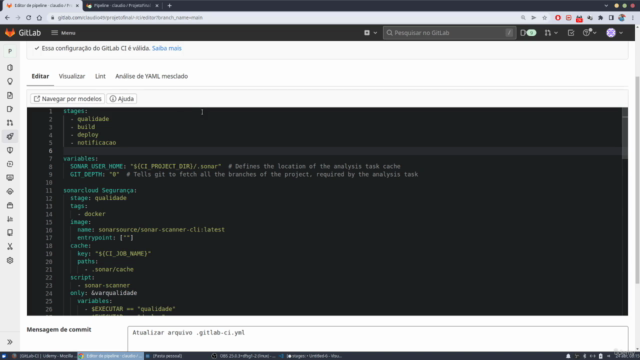 GitLab CI - Para Pipelines CI/CD & DevOps – Screenshot 2
