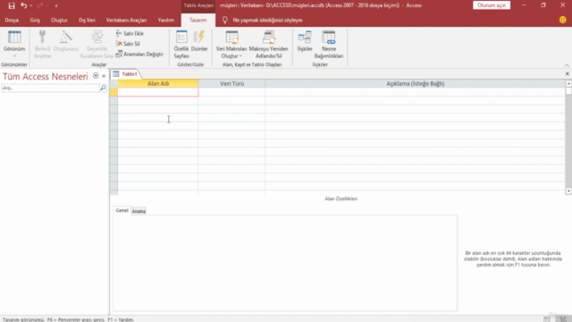 Microsoft Access İleri – Screenshot 3