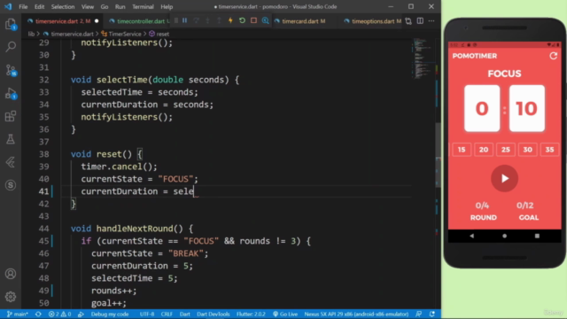 Build 10 Real World Apps with Flutter – Screenshot 1