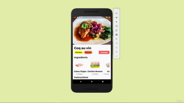 Build 10 Real World Apps with Flutter – Screenshot 3
