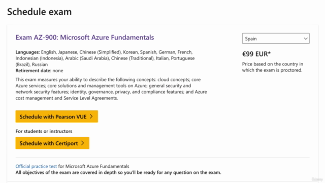 Certificación Microsoft Azure AZ-900 (en español) – Screenshot 2