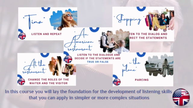 English listening skills. Training. – Screenshot 1