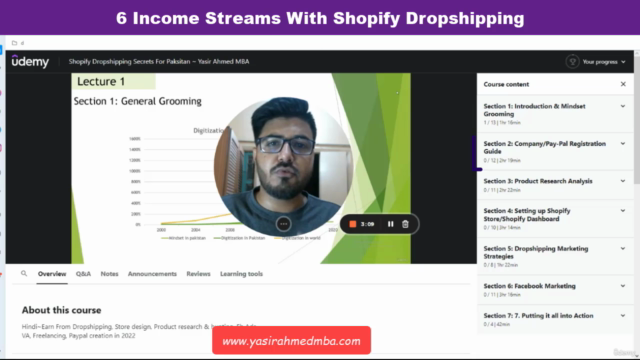 Shopify Dropshipping From Paksitan ~ Yasir Ahmed MBA - Screenshot_01
