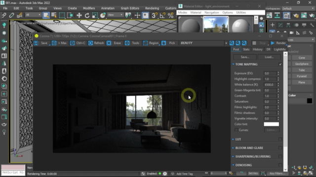 3D Visualization For Beginners: Interior Scene with 3DS MAX - Screenshot_04