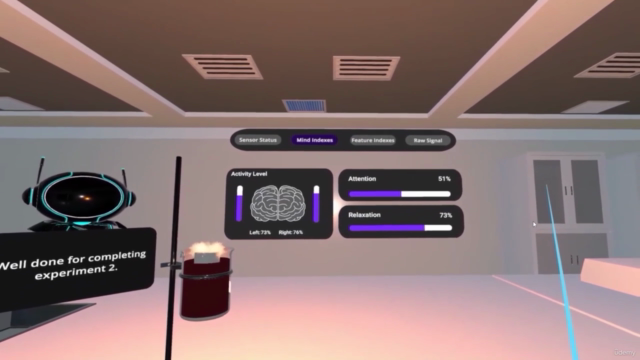 Build Complete VR App in Unity with Eye Tracking & EEG - Screenshot_02