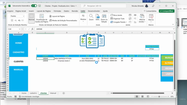 Automatização do SAP com VBA – Screenshot 4