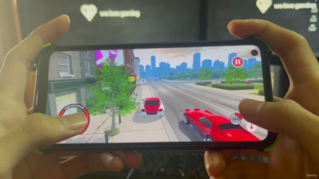 Create a Driving Game | Unity & C# iOS & Android Game Making - Screenshot_01