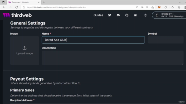 Crie OpenSea App na Blockchain Ethereum com Web3.0 e Next.js – Screenshot 3