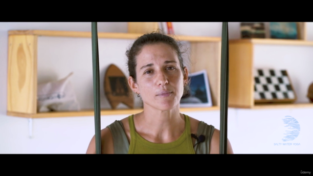 Aerial Yoga for beginners-intermediate | Full Module 2 – Screenshot 1