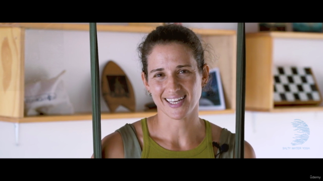 Aerial Yoga for beginners-intermediate | Full Module 2 – Screenshot 4