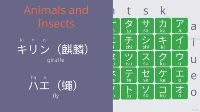 Katakana Basics Online Course | Japanese for Beginners – Screenshot 3