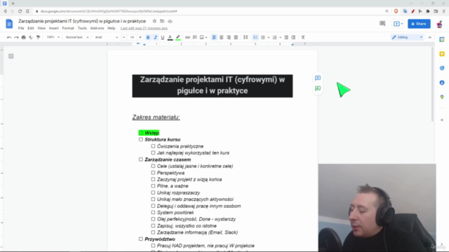 Zarządzanie projektami IT (cyfrowymi) w pigułce i w praktyce – Screenshot 1