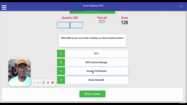 Ace the AWS Cloud Practitioner CCP CLF-C02: Practice Exams – Screenshot 3