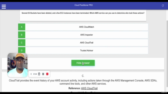 Ace the AWS Cloud Practitioner CCP CLF-C02: Practice Exams – Screenshot 4