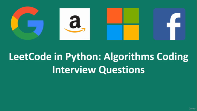 LeetCode in Python: Algorithms Coding Interview Questions - Screenshot_01