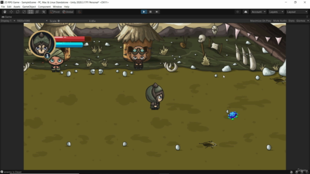 Unity 2D Ultimate RPG Game Development with C# – Screenshot 2