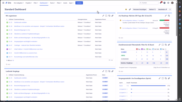 Jira-Software und Confluence für Anwender: Projektmanagement – Screenshot 2