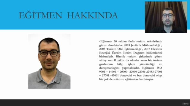 ISO 22483 Turizm ve İlgili Hizmetler Yönetim Sistemi Eğitimi – Screenshot 1