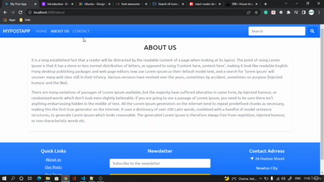 Mega Web Dev Bootcamp with React Bootstrap5 Redux & REST API – Screenshot 1