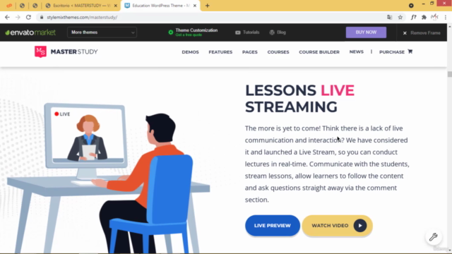 MASTER STUDY | Crea tu academia en línea en WordPress – Screenshot 3