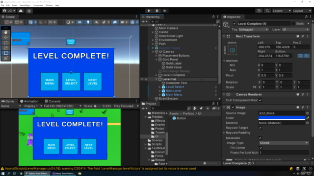 Learn To Create a Tower Defence Game With Unity & C# – Screenshot 2