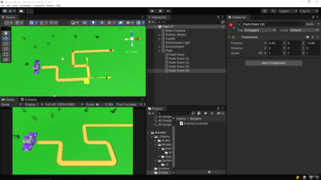 Learn To Create a Tower Defence Game With Unity & C# – Screenshot 3