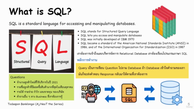 เรียน SQL Programming ด้วยตัวเอง ฉบับคนไม่เคยเขียนโปรแกรม – Screenshot 2