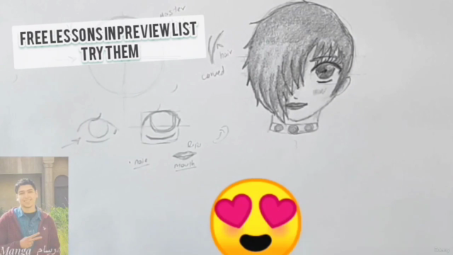 The Best for Anime Faces Drawing , Coloring and Inking – Screenshot 3