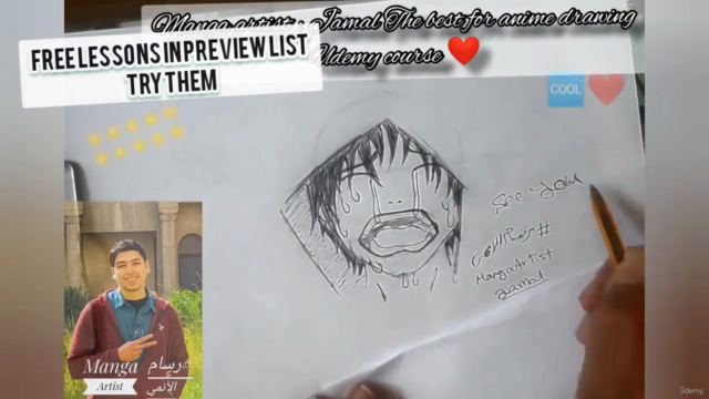 The Best for Anime Faces Drawing , Coloring and Inking – Screenshot 4