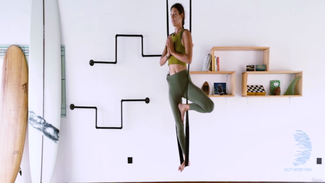 Aerial Yoga for Intermediate | Full Module 3 – Screenshot 2