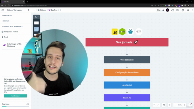Projeto Completo NodeJS, React, React Native, TypeScript – Screenshot 1