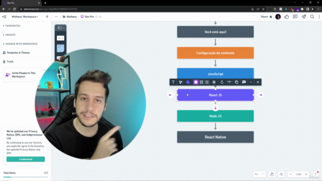 Projeto Completo NodeJS, React, React Native, TypeScript – Screenshot 2