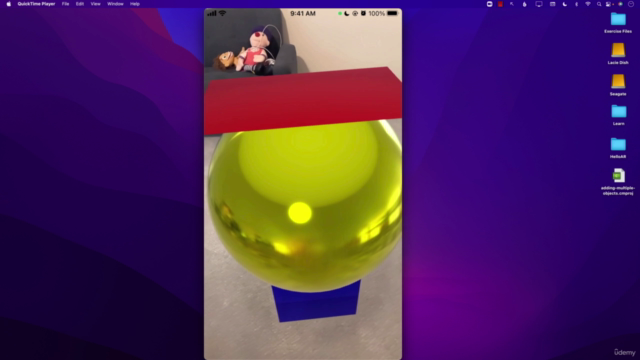 Building Augmented Reality Apps in RealityKit & ARKit – Screenshot 1